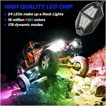 LED Rock Lights info image