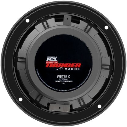 6.5" 65-WATT RMS 4Ω COAXIAL MARINE SPEAKER PAIR - Image 3