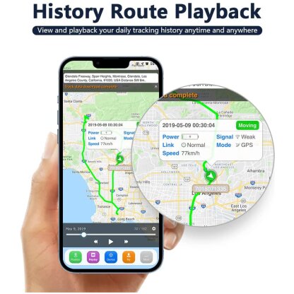 GPS Tracker Route Tracking