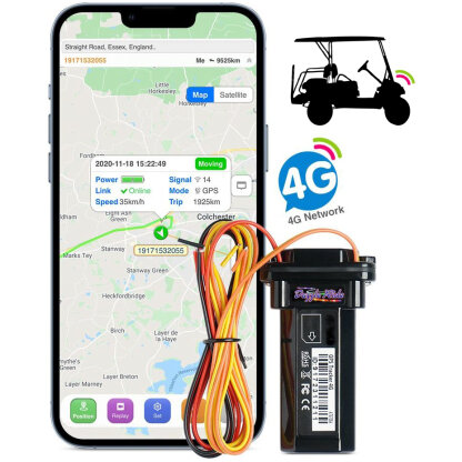 gps golf cart tracker and app image
