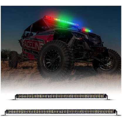 LED Light Bar at night