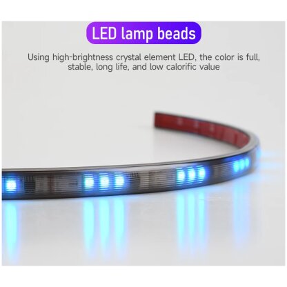 flexible symmetrical flow LED strip image