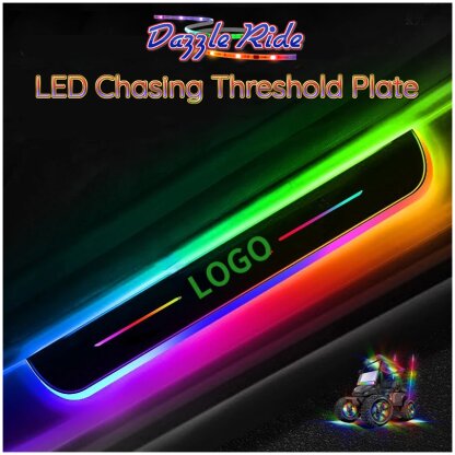 LED chasing vehicle sill plate product pic