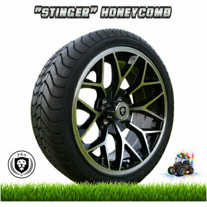 Stinger model 15" golf cart wheel main pic