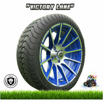 Victory Lane 15 inch golf cart wheel product main image