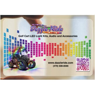 Photo of Dazzle Ride business card