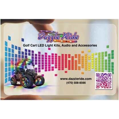 Photo of Dazzle Ride business card