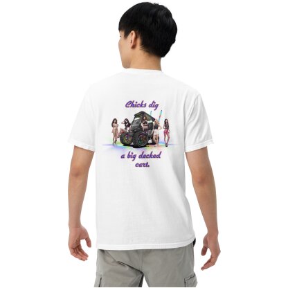 Chicks dig big decked carts tshirt product main image