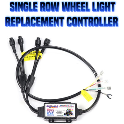 Dazzle Ride single row wheel light replacement controller product pic