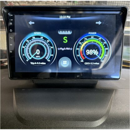 Upgraded head unit for Denago carts main image.