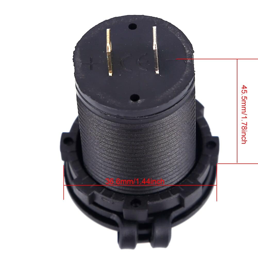 12v Dual Socket USB Charger - Image 2