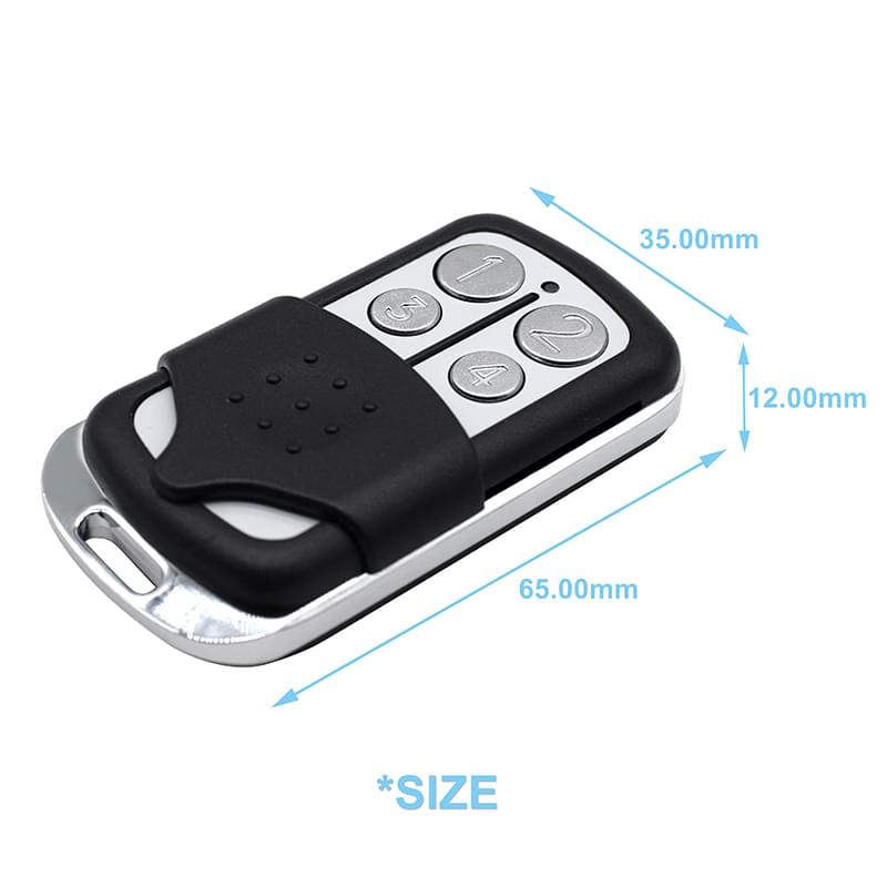 433mhz Universal Rolling Garage and Gate Opener Key Fob - Image 3